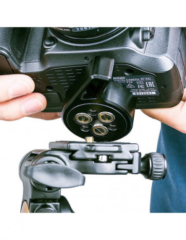 TWH 1 Twist Head Statiefplaat