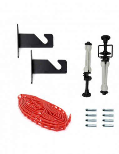 Ophangsysteem voor 1 rol   wand/muur...