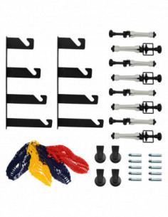 Ophangsysteem voor 4 rollen...