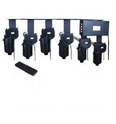 Motorstyret Baggrundssystem til 6 Ruller 0