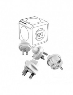 Travel Plugs 4x 2
