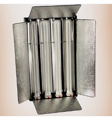 FluoLight Video lampe med 4 rør 0