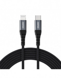 USB C to Lightening Nylon...