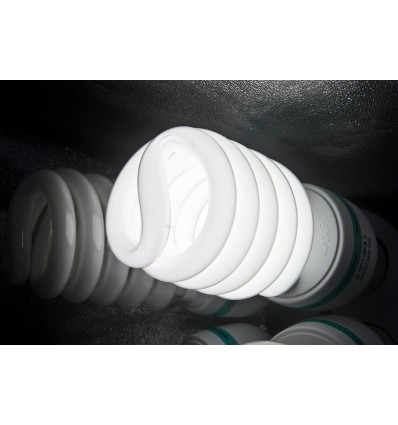 2 x SLH4 Komplet Begynder pakke - Videolys m stativ 280cm, lampehoved, softboks 8 x 125watt lavenergi pærer 5