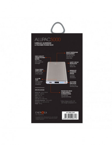 EnerGea Alupac5000 Zilver