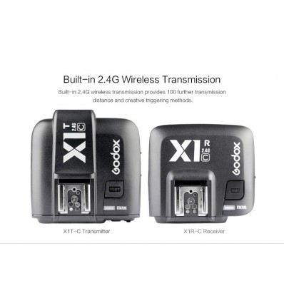Godox X1 2.4 Ghz Trigger til Canon, Nikon, Sony, Olympus, Panasonic og Fuji 6
