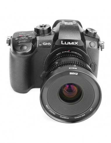 MK 25mm T2.2 Micro 4/3 vatting