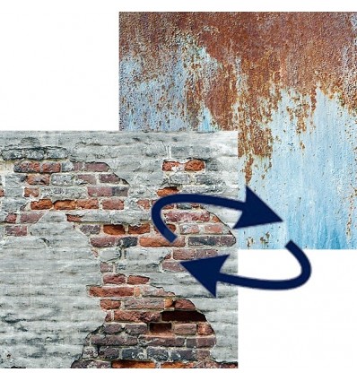 Lastolite foldbar baggrund rust / mursten 1.5x2.1 m. 0