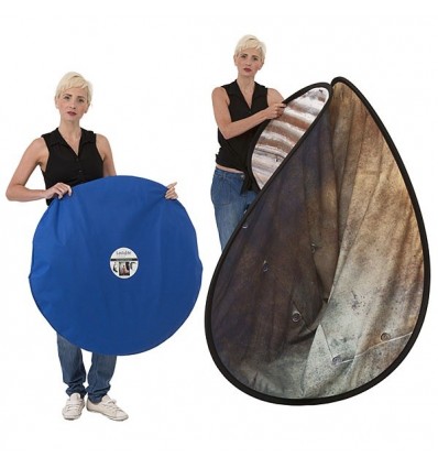 Lastolite foldbar baggrund rust / mursten 1.5x2.1 m. 1