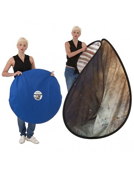 Lastolite foldbar baggrund rust / mursten 1.5x2.1 m. 1