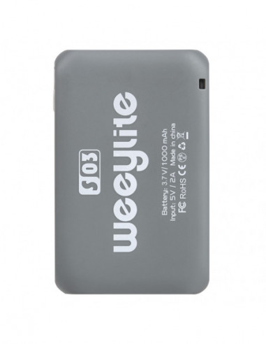 S03 portable pocket RGB Light Grijs