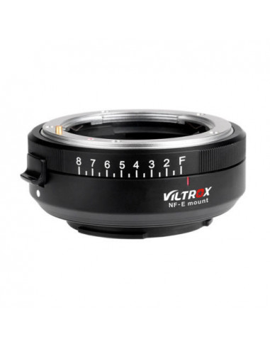 NF E MF Lens Mount Adapter 2 stop