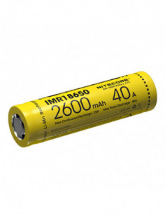 IMR18650 2600mAh 40A (2 stuks)