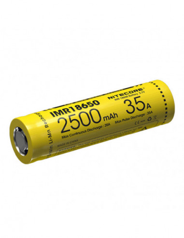 IMR18650 2500mAh 35A (2 stuks)