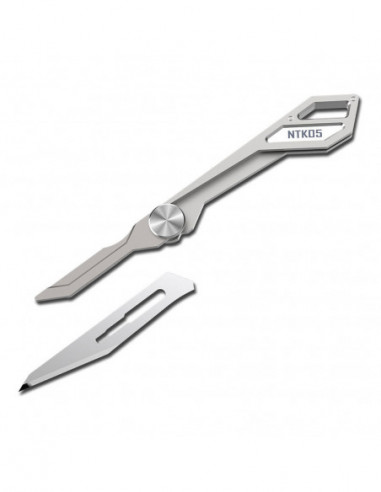 NTK05 Ultra Tiny Titanium Keychain Knife