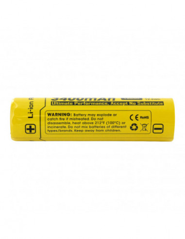 NL1834 (3400mAh) 18650