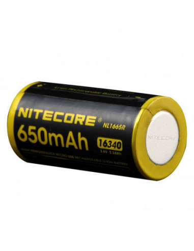 NL1665R (650mAh) 16340