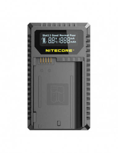 UNK2 Compacte Dubbel Lader voor Nikon...