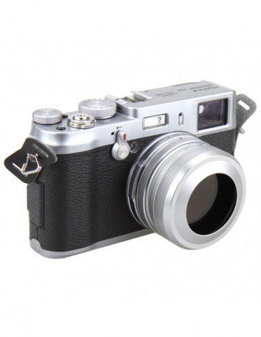 LH JX100II Fuji Zonnekap Zilver