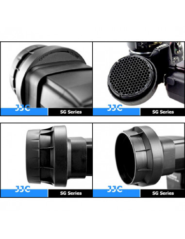 3 in 1 Honeycomb Grid voor Nikon SB...