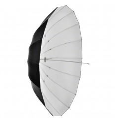 Paraply 165cm Deep Hvid Top kvalitet 0 2