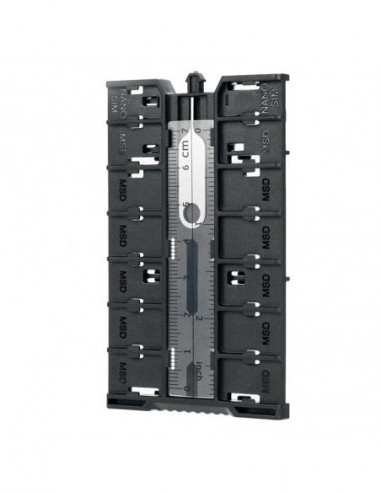 SW MCR1 Memory Card Case Zwart