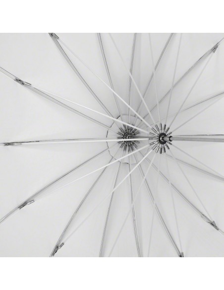 Paraply 180cm Hvid Top kvalitet 1