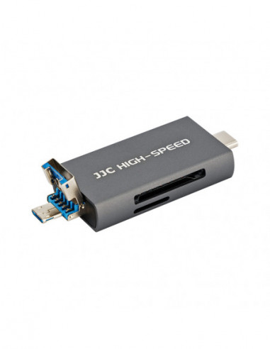 CR UTC4AC USB 3.1 Card Reader Grey