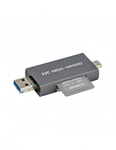 CR UTC4AC USB 3.1 Card Reader Grey