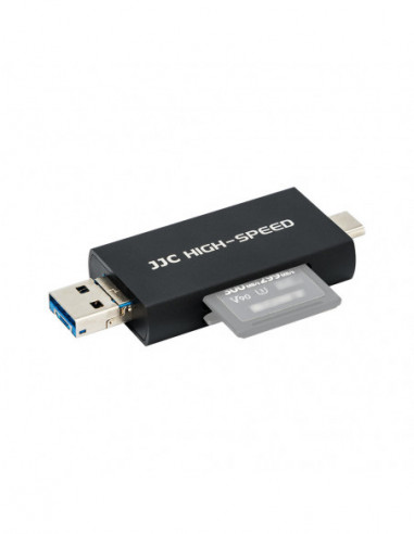 CR UTC4AC USB 3.1 Card Reader Black