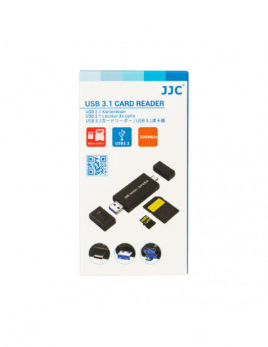 CR UTC4AC USB 3.1 Card Reader Black