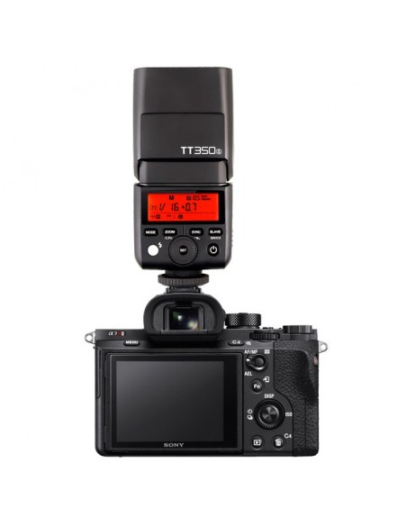 Godox TT350S - Kompakt TTL flash til Canon, Nikon og Sony Alpha kameraer 1