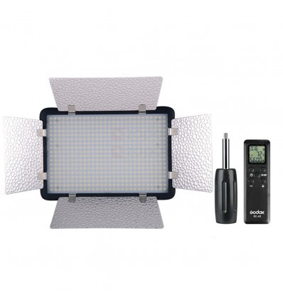 Godox LED500 LED lampe med barndoors 9