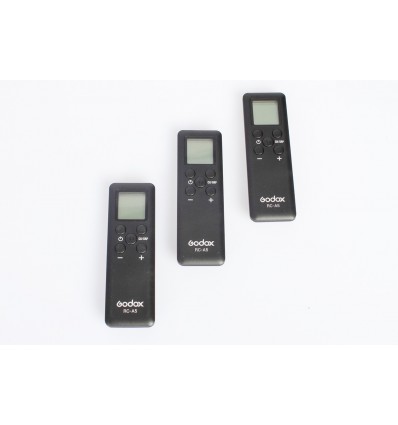 Godox LED500 KIT med 3 LED lampe med barndoors incl. taske 0