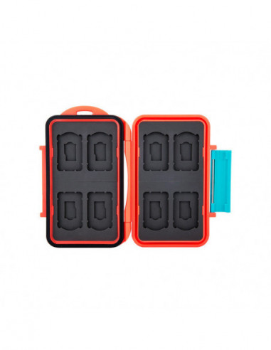 MC NSMSD16 Geheugenkaart Case Oranje