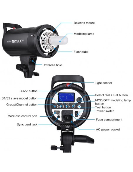 Godox SK 300II Studio flash 2