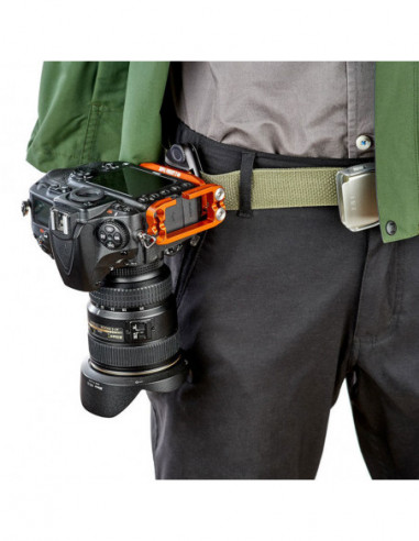 Ellie with PEAK DESIGN CAPTURE Base...