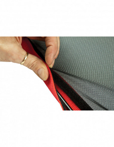 Fast Flags 24" x 36" Double Black Net...