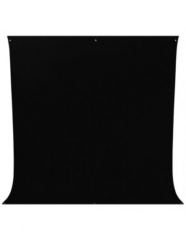 Kreukvrije Achtergrond   Zwart (2,7 x...