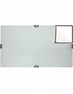 Scrim Jim Medium Zilver/Wit...