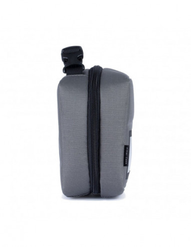 Filter Case (Grey) Black Zipper