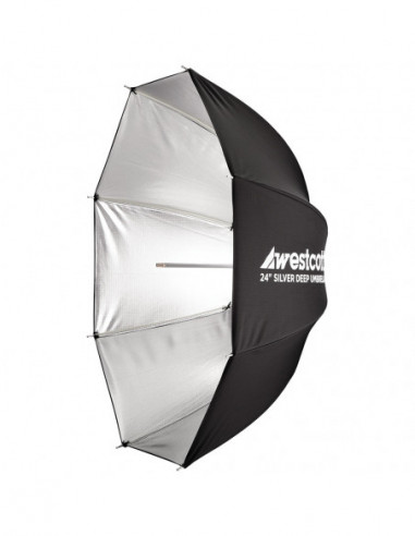 Deep Umbrella   Zilver Bounce (24")