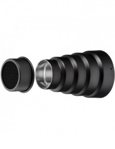 FJ200 Snoot met Honeycomb Grid