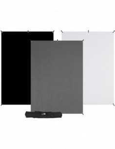 X Drop 3 Pack Backdrop Kit...