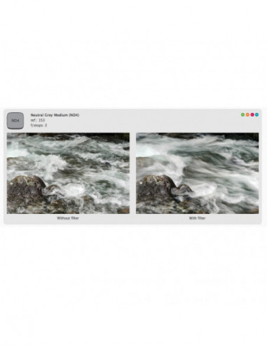 Filter A153 Neutral Grey ND4 (0.6)