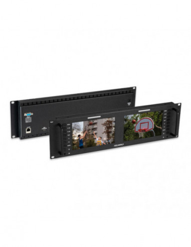 D71 PLUS H Dual Rack Monitor