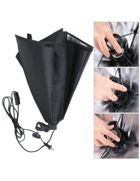 *Foldbare Video lamper med 1 pære 0