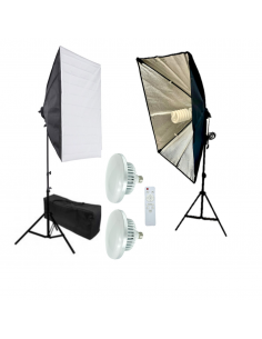 El-Sparepære sæt 2 softbox...