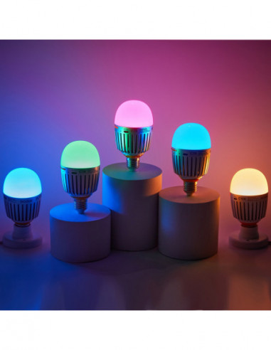 KNOWLED RGBWW C10R Creative Bulb 8...