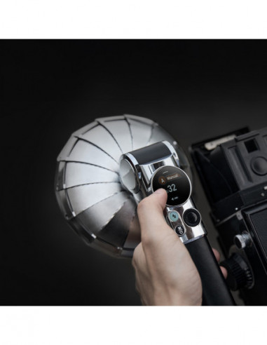 Lux Master Retro Camera Flash Black